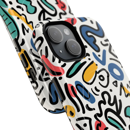 Phone Case - Playful Doodles | MagSafe iPhone Case