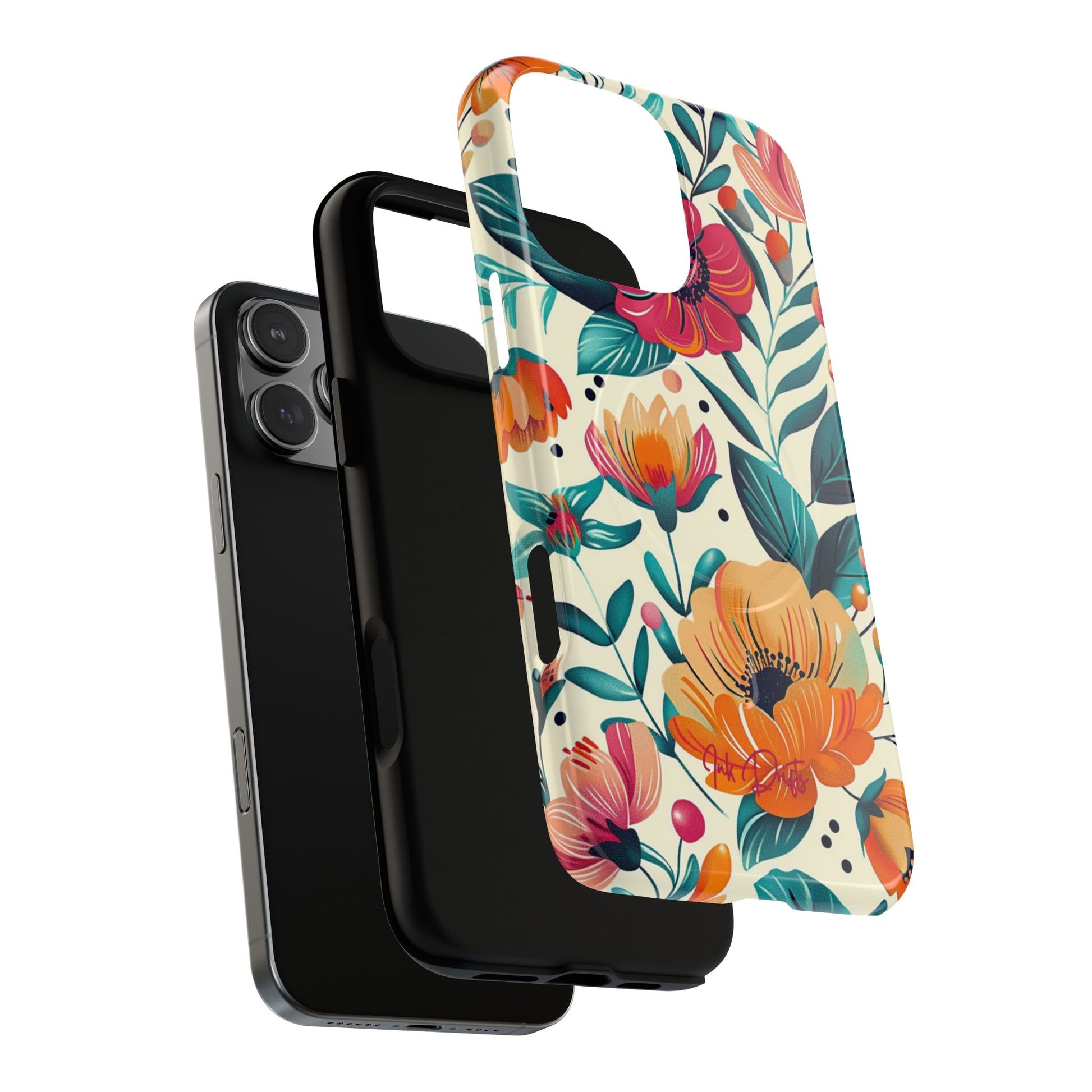 Phone Case - Floral Garden | MagSafe iPhone Case