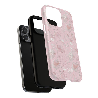 Phone Case - Pink Flora | MagSafe iPhone Case