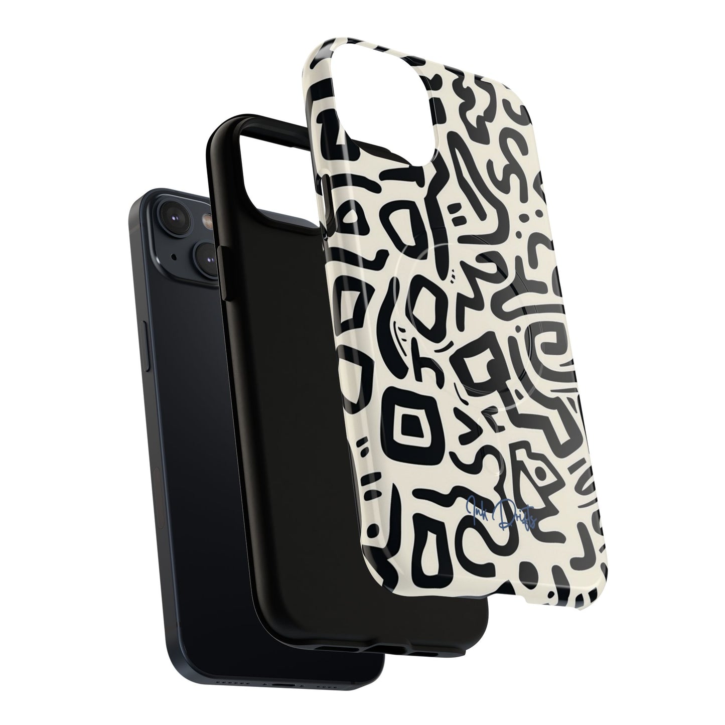 Phone Case - Abstract Doodle | MagSafe iPhone Case