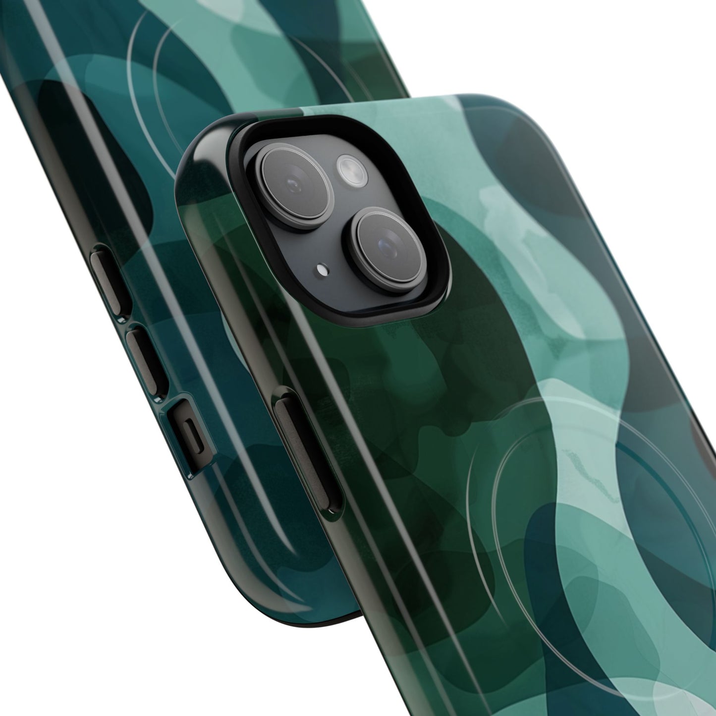 Phone Case - Verdant Waves | MagSafe iPhone Case