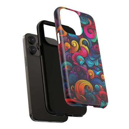 Phone Case - Psychedelic Waves | MagSafe iPhone Case