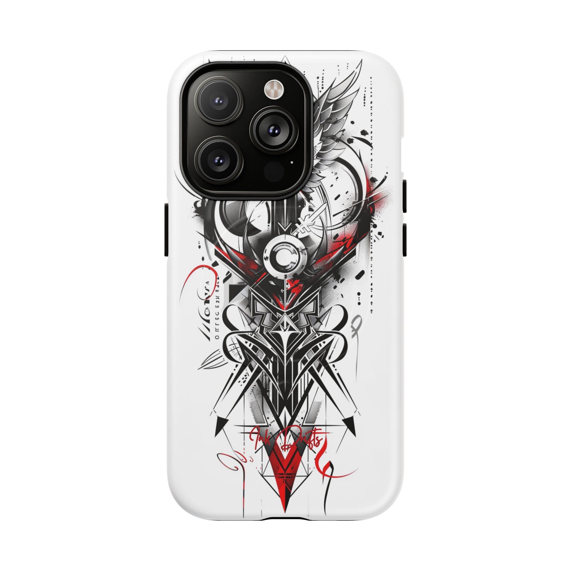 iPhone 14 Pro Matte Phone Case - Cyber Sigil | MagSafe iPhone Case