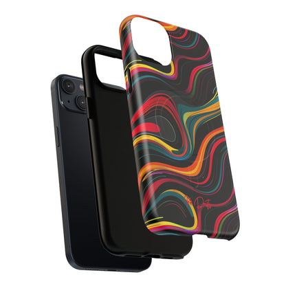 Phone Case - Vivid Currents | MagSafe iPhone Case