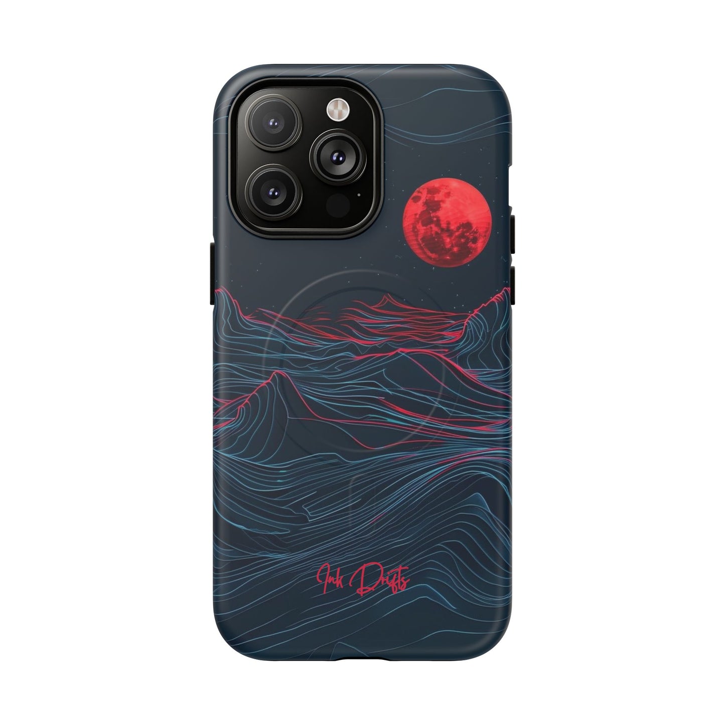 iPhone 14 Pro Max Matte Phone Case - Blood Moon | MagSafe iPhone Case