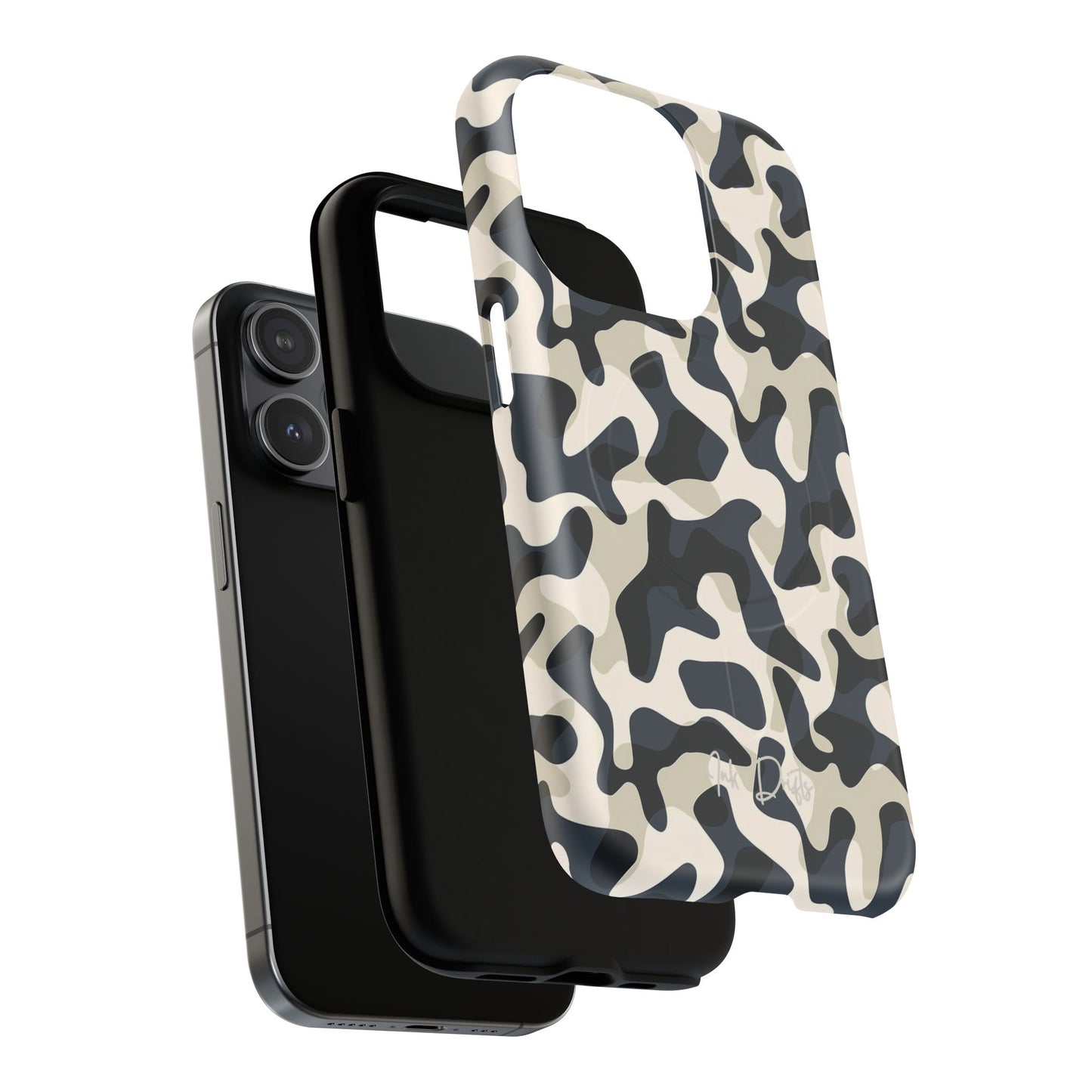 Phone Case - Monochrome Camo | MagSafe iPhone Case