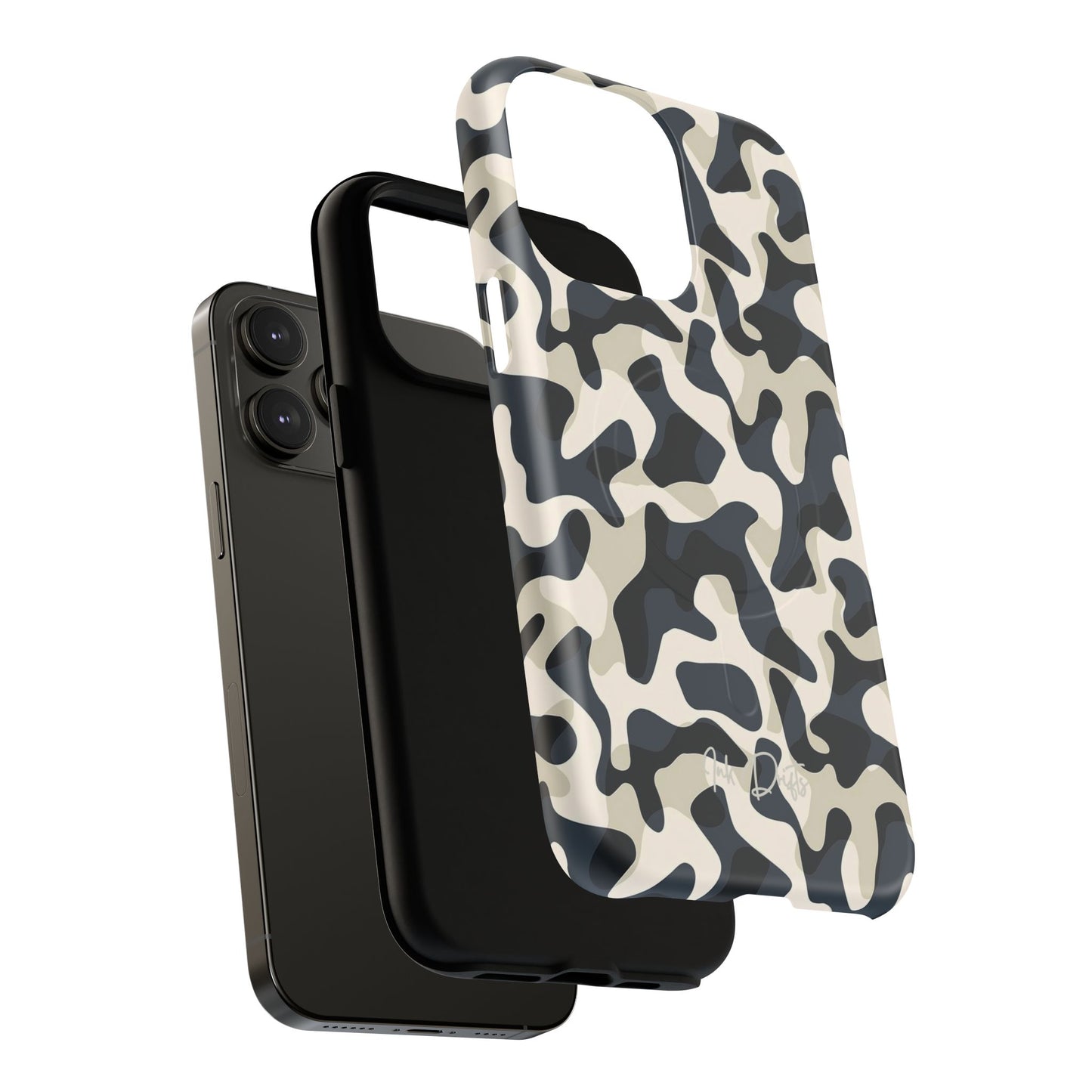 Phone Case - Monochrome Camo | MagSafe iPhone Case