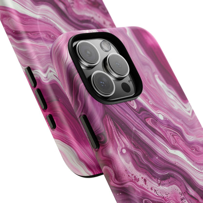 Phone Case - Pink Marble | MagSafe iPhone Case