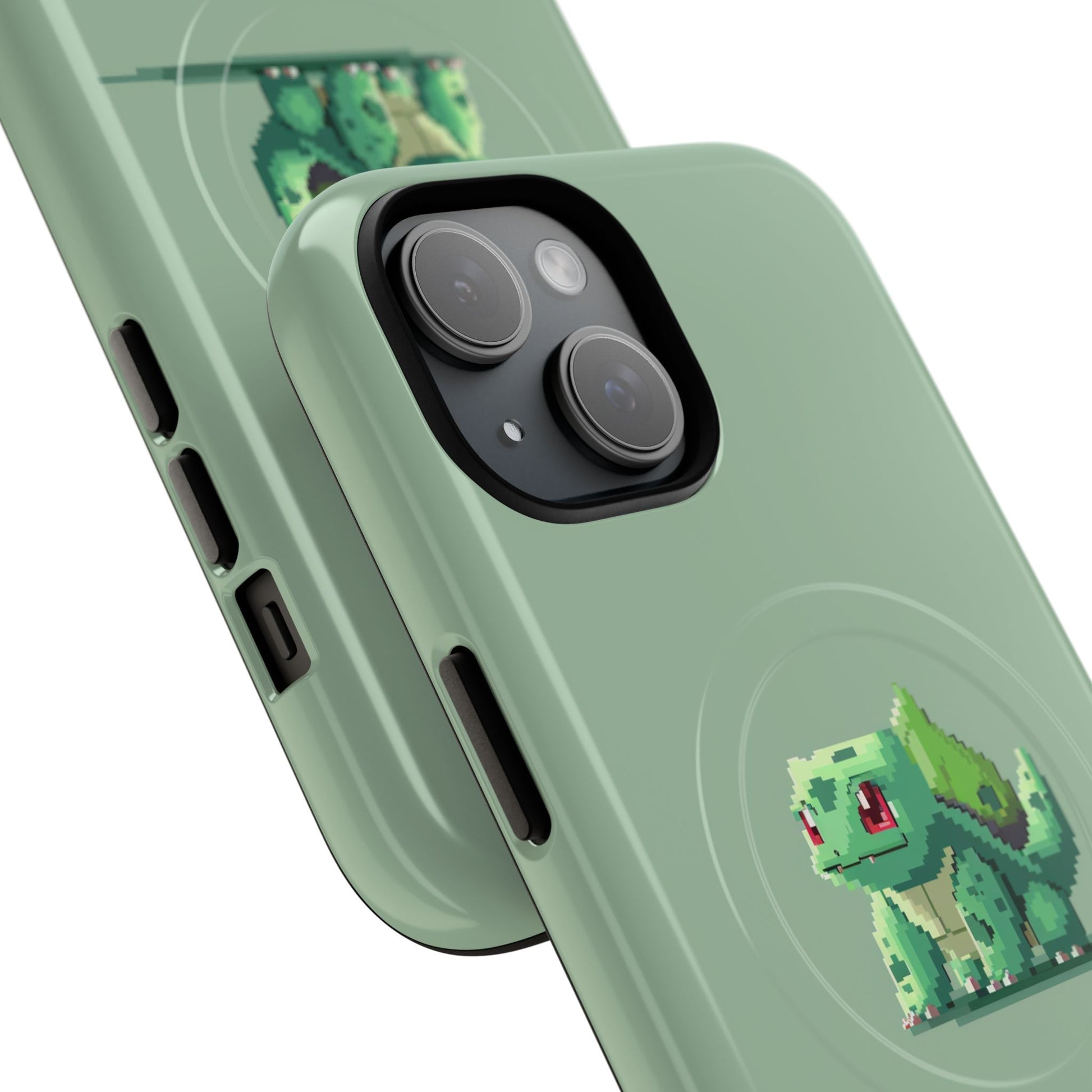 Phone Case - Pixel Bulbasaur | MagSafe iPhone Case